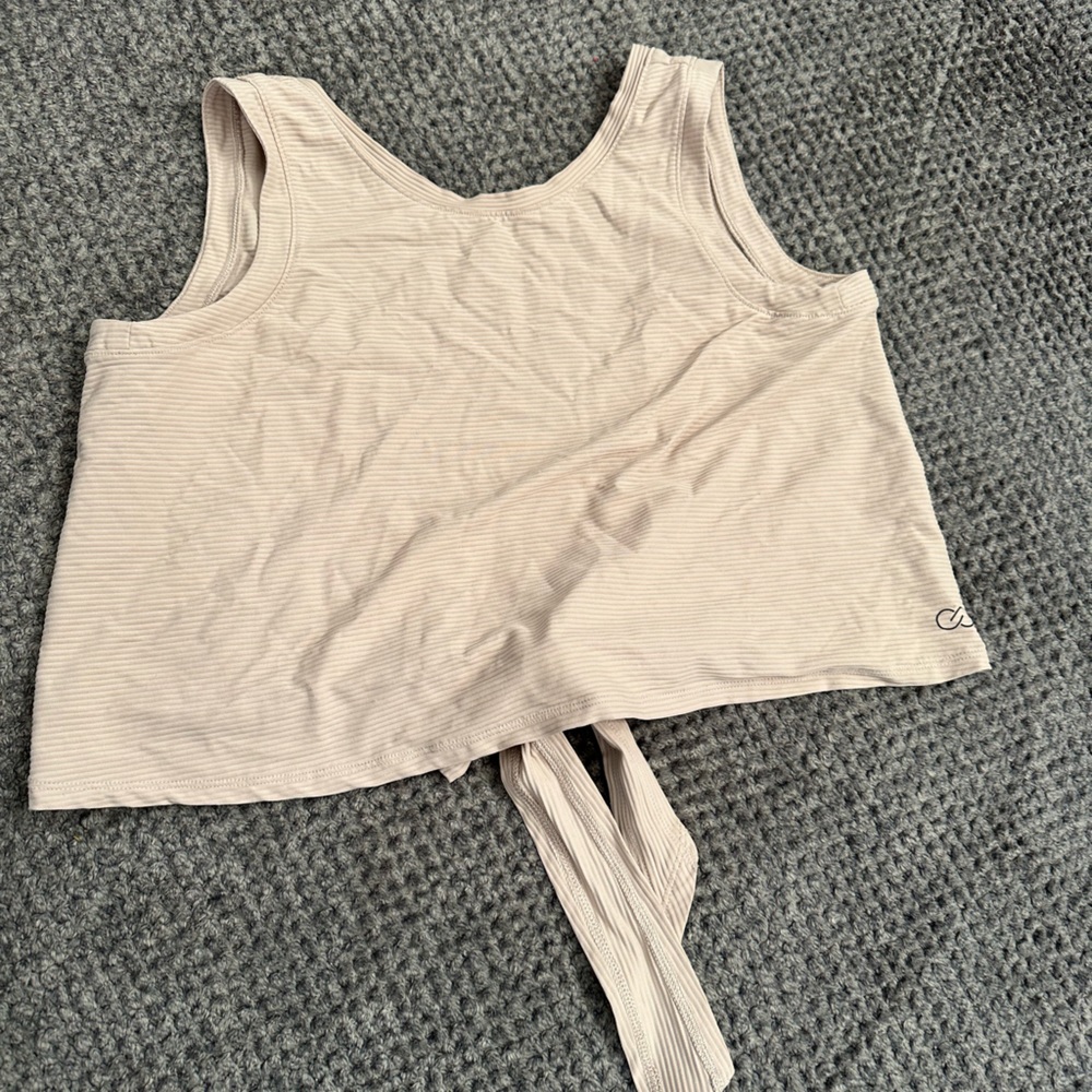 Calia crop open back tank top - Small